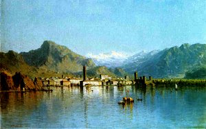 ガルダ湖、イタリア、1863